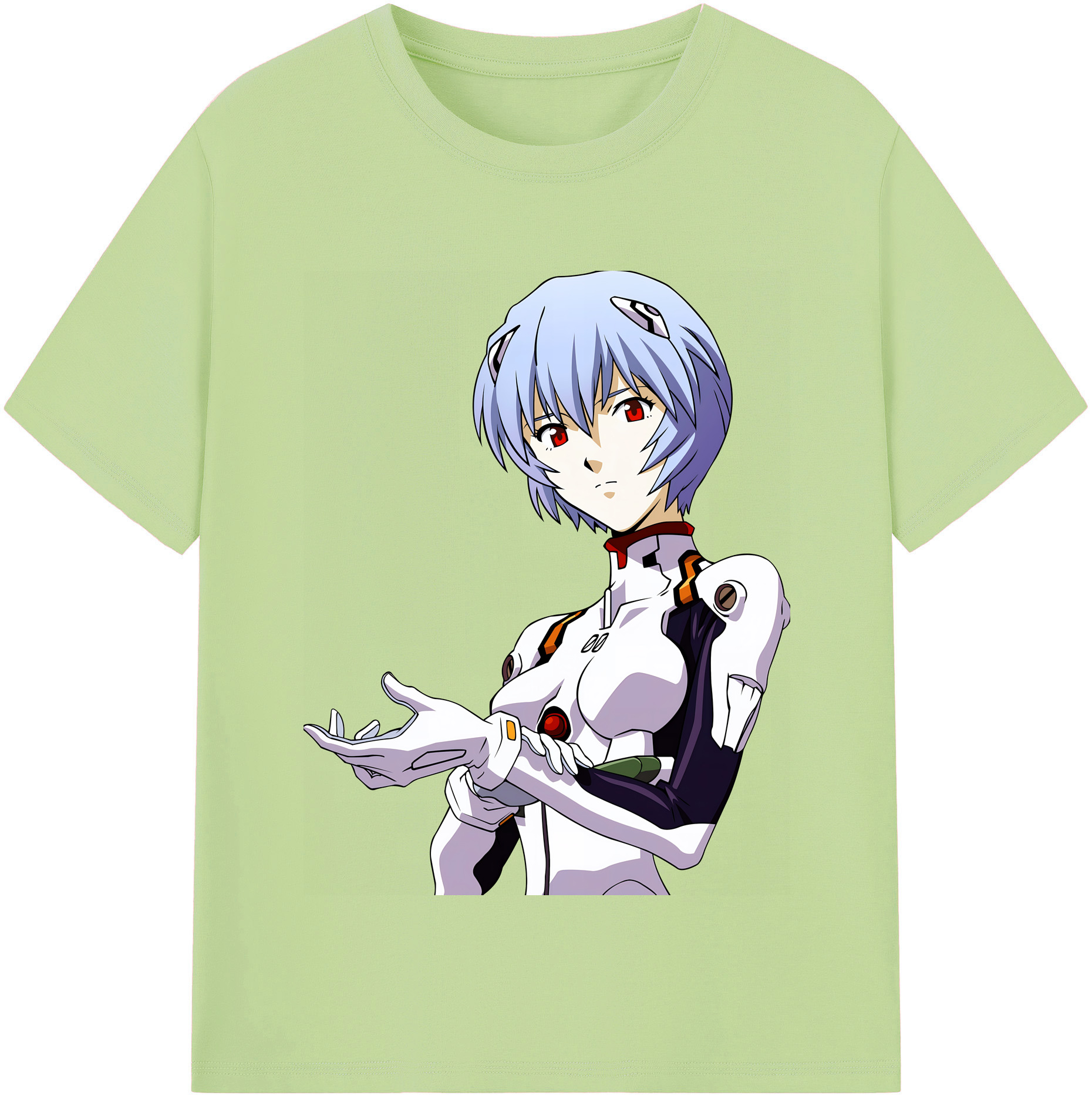 （画像用） EVA 新世紀エヴァンゲリオン 綿100％半袖Tシャツ（フロントプリント）